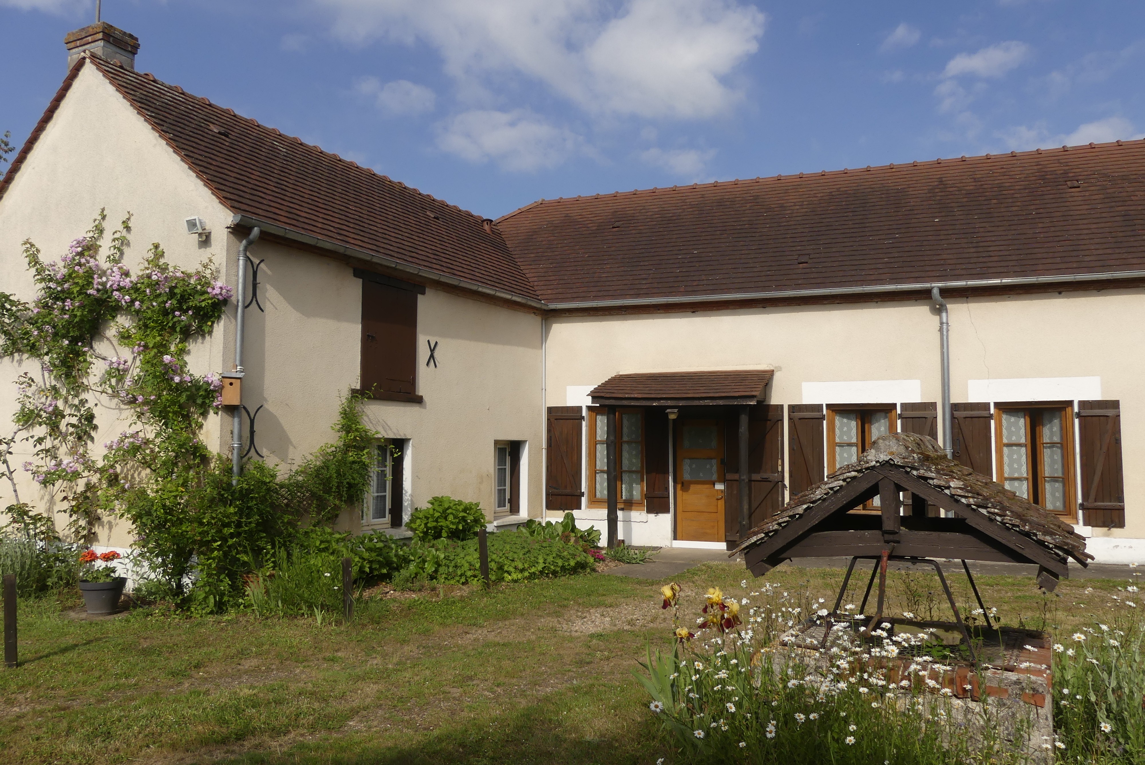 Vue d'ensemble sur le gîte