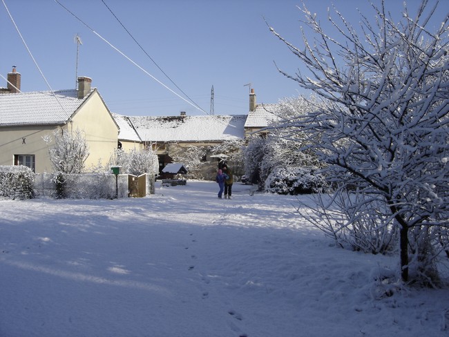 La neige en hiver en 2010