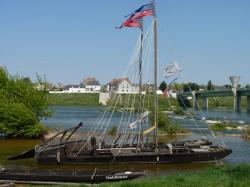 Jargeau : les bateaux de loire